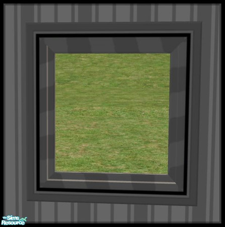 Sims 2 — NK PI Square Mirrors - Light Grey by MoMama — A Light Grey mirror so your Sims can see themselves clearly.