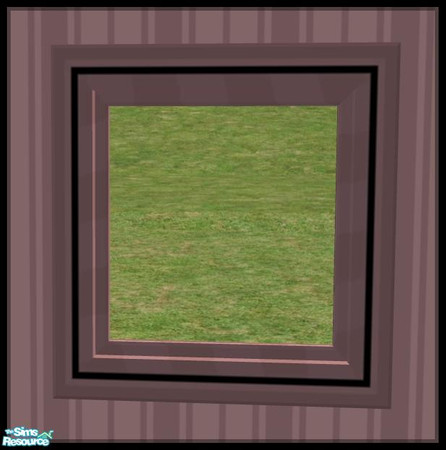 Sims 2 — NK PI Square Mirrors - Dusty Pink by MoMama — A Dusty Pink mirror so your Sims can see themselves clearly.