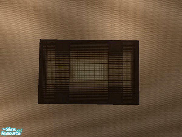 Sims 2 — Fabricated bedroom set - Rug by hatshepsut — Part of the fabricated bedroom set.