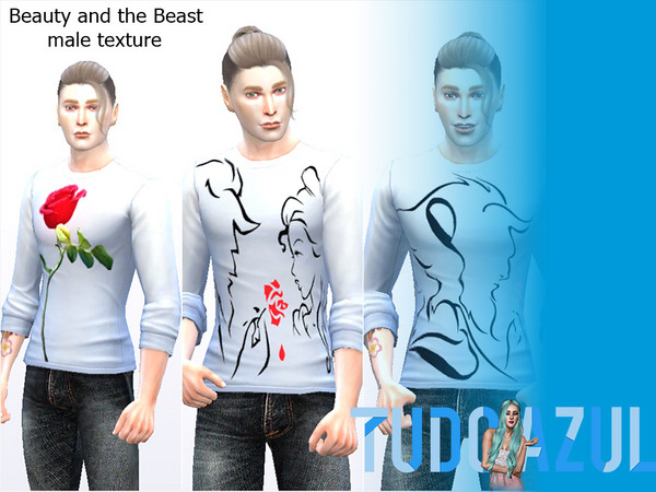 Sims 4 — Beauty and the Beast male texture by tudo_azul — needs the game to work the texture