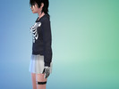 Sims 4 — Bone gloves by KxniginSara — - 2 different gloves/swatches - gothic - alt - grunge