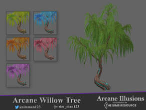 Les arbres fruitiers doratifs des Sims 4