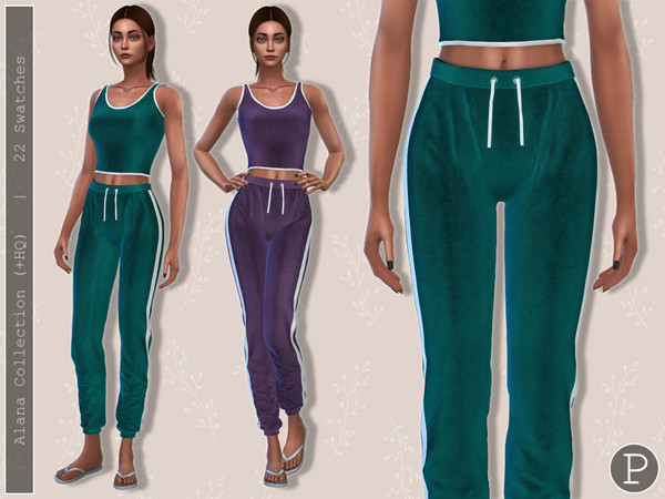 The Sims Resource - Alana Sweatpants.