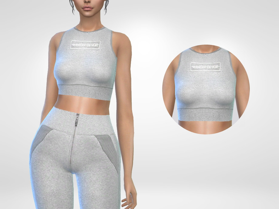 The Sims Resource Fitness Top