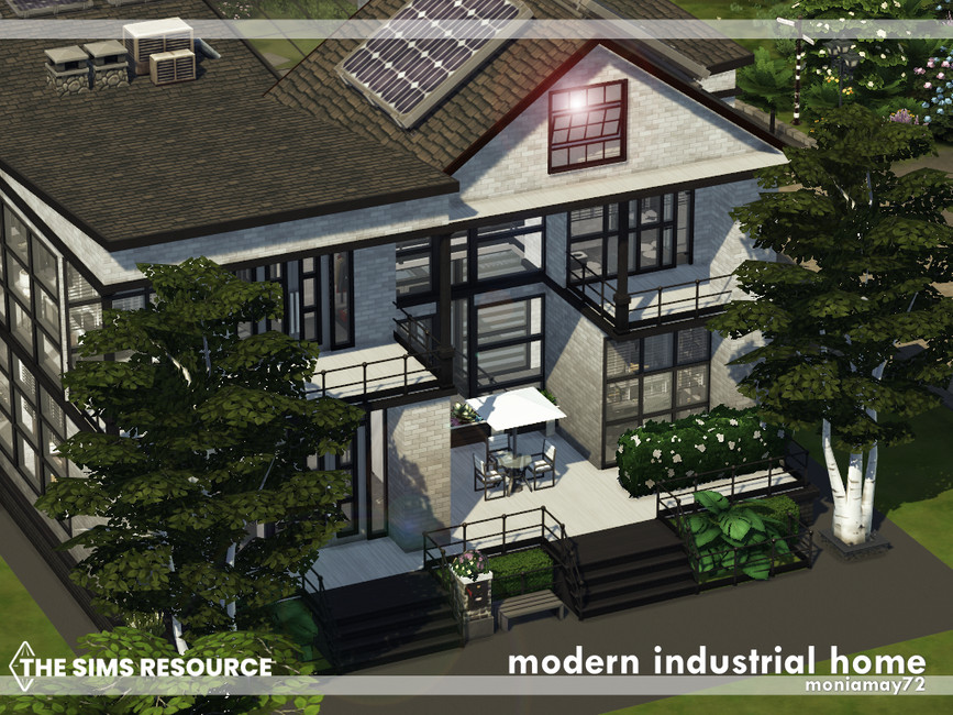 The Sims Resource - Modern Industrial Home
