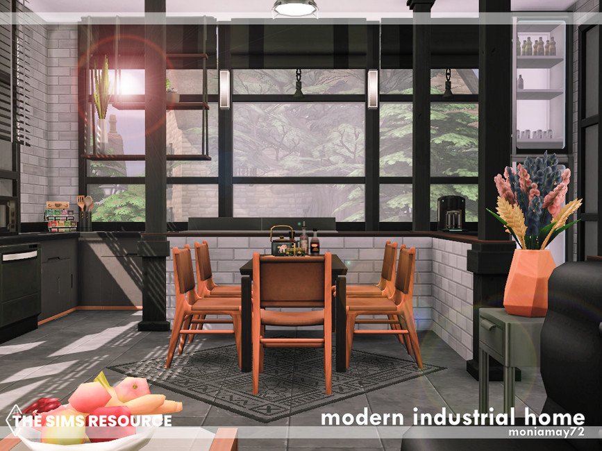 The Sims Resource - Modern Industrial Home