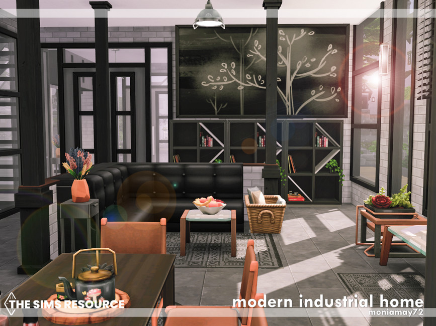 The Sims Resource - Modern Industrial Home