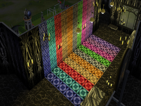 Sims 4 — Art Deco 1 set 2 by Decaysha — 10 Art deco inspired seamless floor swatches by Decaysha. 