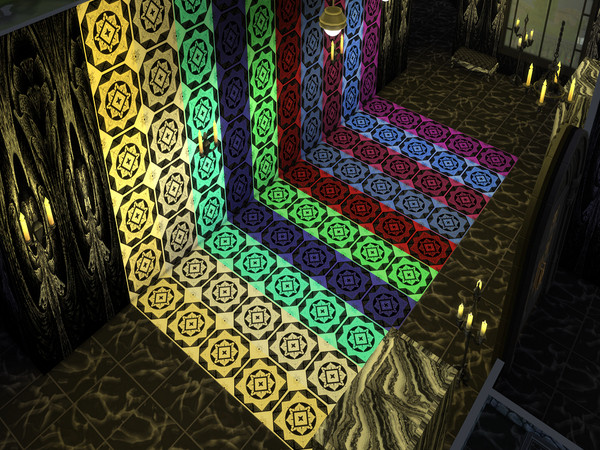 Sims 4 — Tile Style 2 flooring by Decaysha — 10 tile style seamless floor swatches by Decaysha. 