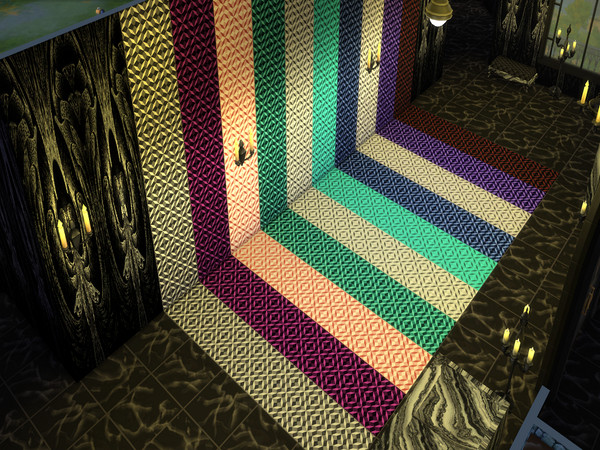 Sims 4 — Diamond Eye 1 flooring by Decaysha — 10 swatches of art deco seamless floor swatches by Decaysha. 