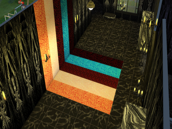 Sims 4 — Wild World flooring by Decaysha — 5 seamless water like floor swatches by Decaysha. 