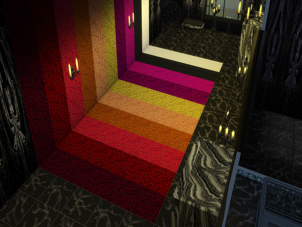 Sims 4 — Iced Angel 3 flooring by Decaysha — 10 seamless intricate glass style floor swatches by Decaysha.