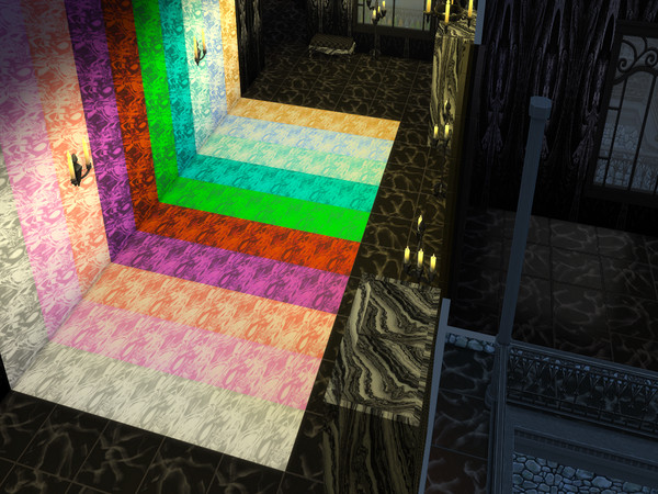 Sims 4 — Liquid Metal 2 flooring by Decaysha — 10 seamless liquid like floor swatches by Decaysha.