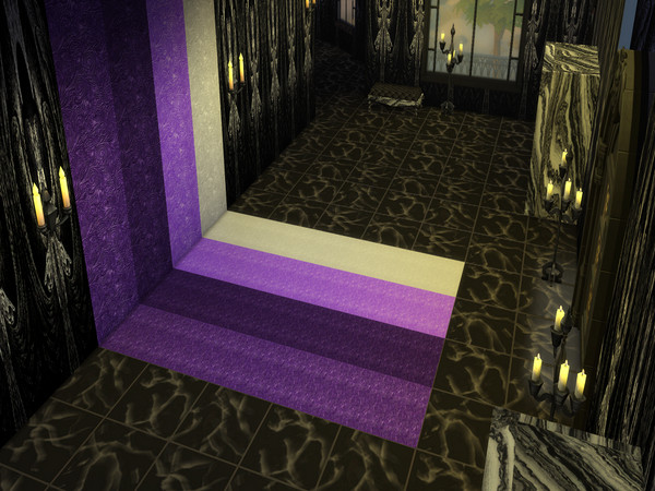 Sims 4 — Metal Mania 3 flooring by Decaysha — 5 seamless intricate metal walls by Decaysha. 