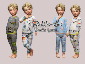 Sims 4 — Boys Pyjama by RoseWho-Sims — hope u like it :)