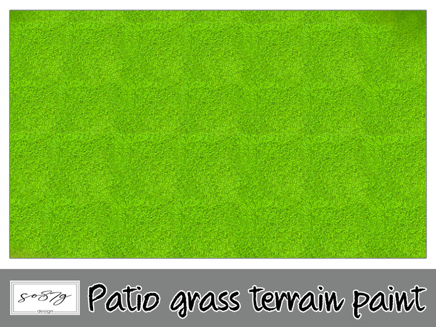 The Sims Resource Patio Grass
