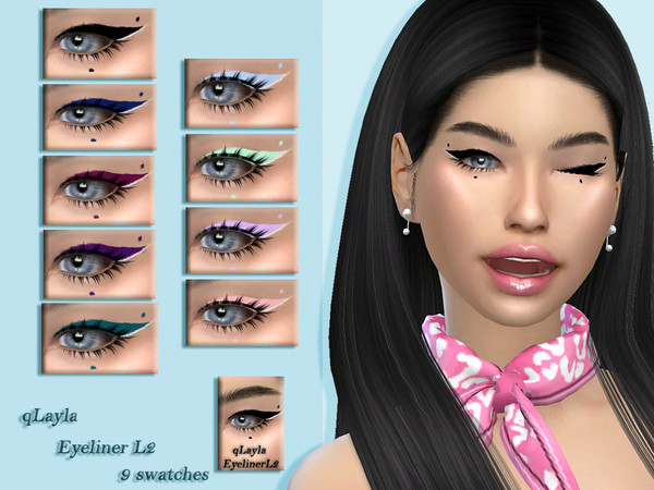 The Sims Resource - Eyeliner L2
