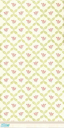 Sims 2 — Kitchen wallpaper by annefranzen — Nice green wallpaper for kitchens.