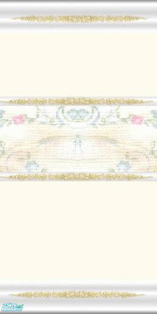 Sims 2 — PastelsInGoldWallFloorSet - Wall1 by The_Unicorn — -