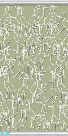 Sims 2 — Studio K Cranes - Sagebrush by StudioKhagerks — Part of the Studio K Cranes Series. 28 colors total. Coordinates