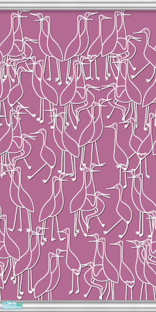 Sims 2 — Studio K Cranes - Orchid by StudioKhagerks — Part of the Studio K Cranes Series. 28 colors total. Coordinates