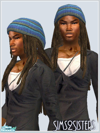 Sims 2 — S2S Rasta Style hair - #390775 Recolor by sims2sisters — Available for child, teen, YA, Adult and Elder