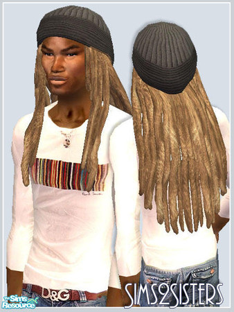 Sims 2 — S2S Rasta Style hair - #390775 Recolor by sims2sisters — Available for child, teen, YA, Adult and Elder
