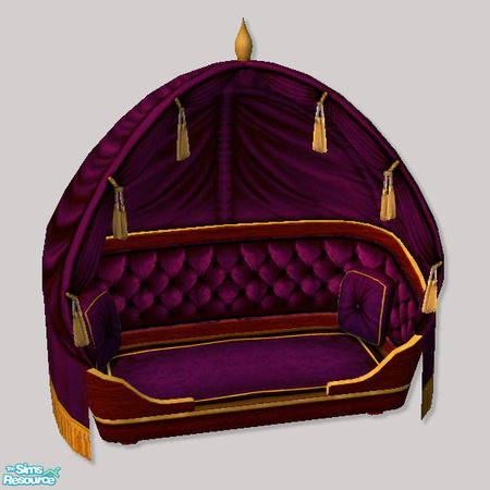 Sims 2 — Pet Basket Fantastic - violet by chrissy6930 — Recolor of Pet Basket Fantastic.
