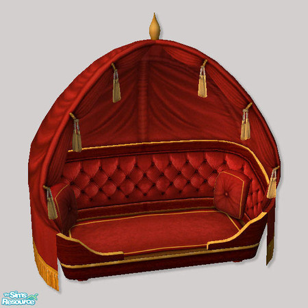 Sims 2 — Pet Basket Fantastic - coral by chrissy6930 — Recolor of Pet Basket Fantastic.
