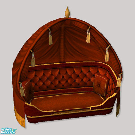 Sims 2 — Pet Basket Fantastic - cognac by chrissy6930 — Recolor of Pet Basket Fantastic.