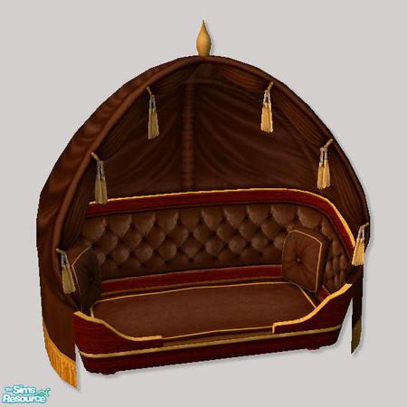 Sims 2 — Pet Basket Fantastic - coffee by chrissy6930 — Recolor of Pet Basket Fantastic.