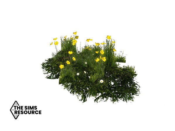 Sims 4 — How Does Your Garden Grow Buttercups and Daisies by seimar8 — Maxis match buttercups and daises Base Game