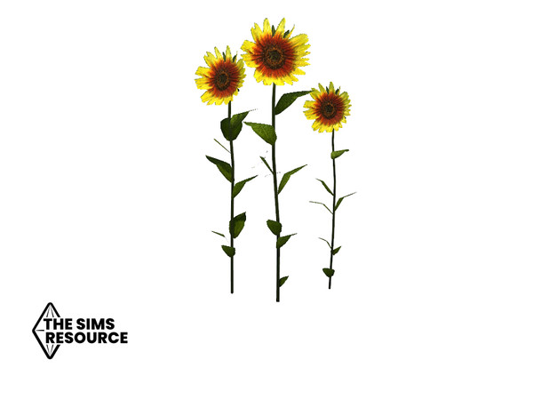 Sims 4 — How Does Your Garden Grow Sunflowers by seimar8 — Maxis match beautiful sunflowers for your garden Base game