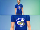 Sims 4 — Parramatta Eels Shirt by jords1991 — NRL t-shirt Parramatta Eels
