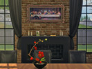 Sims 4 — Jesus Last Supper by H-N-M-09 — The Last Supper portrays the reaction given by each apostle when Jesus said one