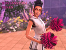 Sims 4 — Cheering up Poses / Poses with Pompons by HoneysSims4 — 13 single poses + all in one swatch custom thumbnail