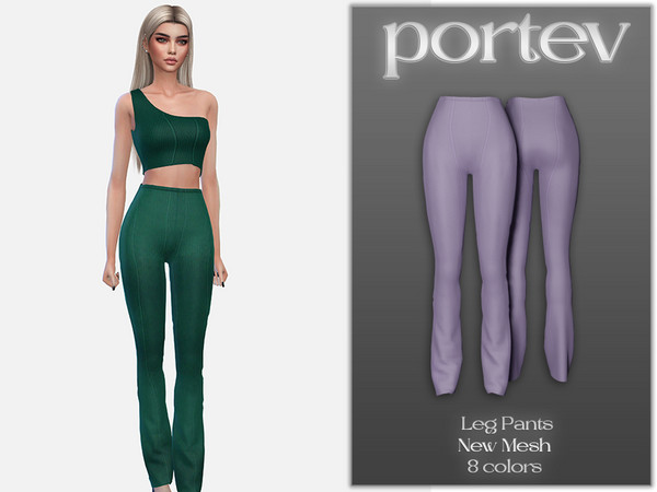 The Sims Resource - Leg Pants