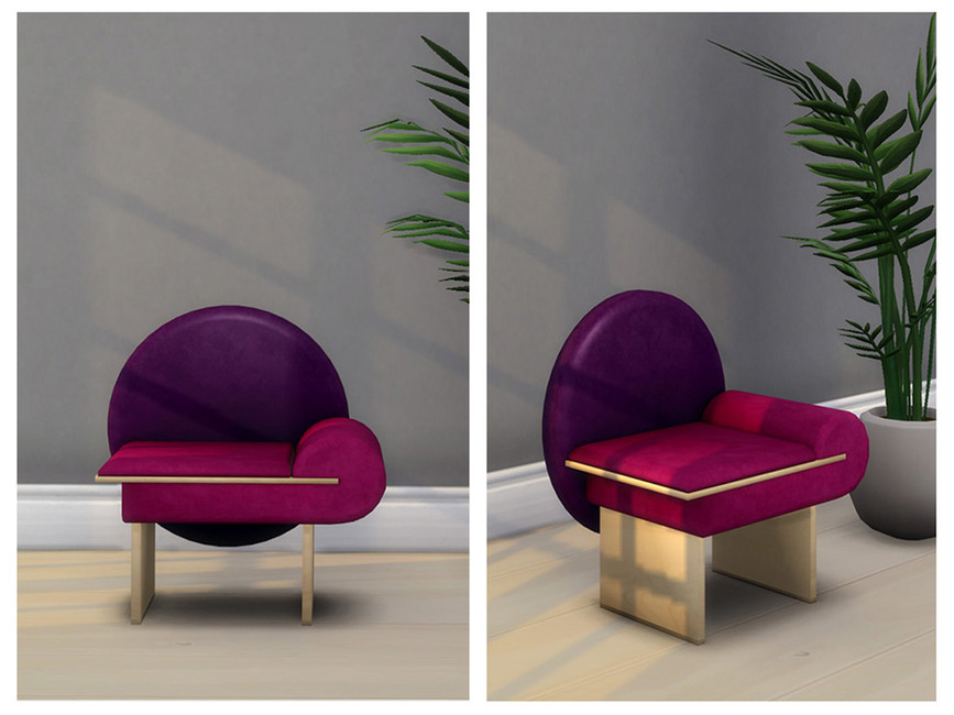 The Sims Resource Vanity Chair by VAKO