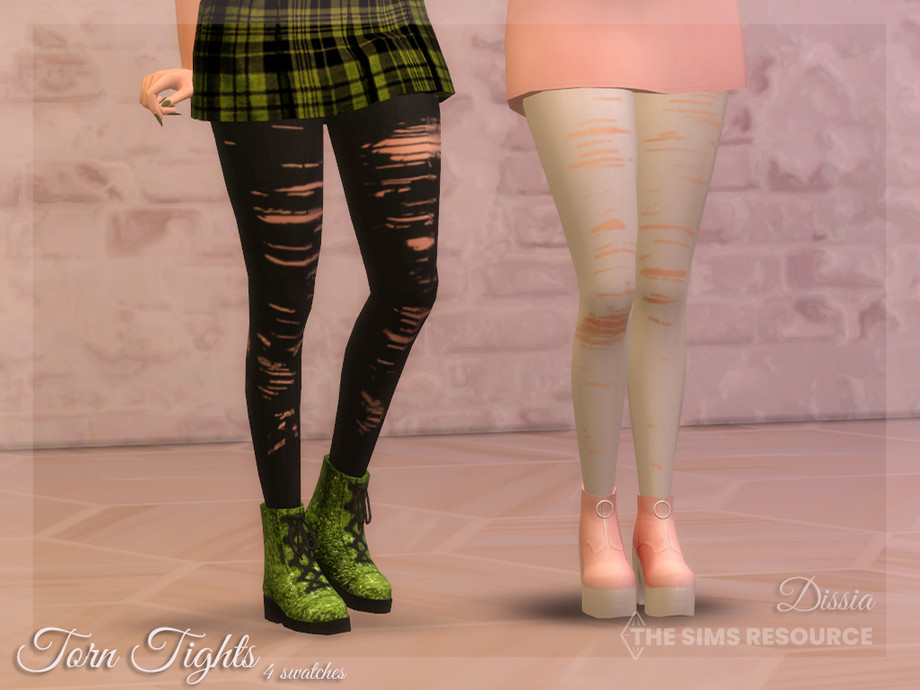 The Sims Resource - Torn Tights