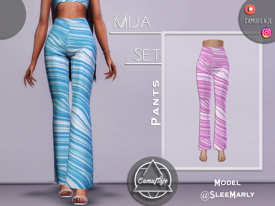 The Sims Resource - Mija Set - Pants