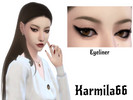 Sims 4 — Libra Eyeliner by Karmila66 — 1 swatch Basegame compatible