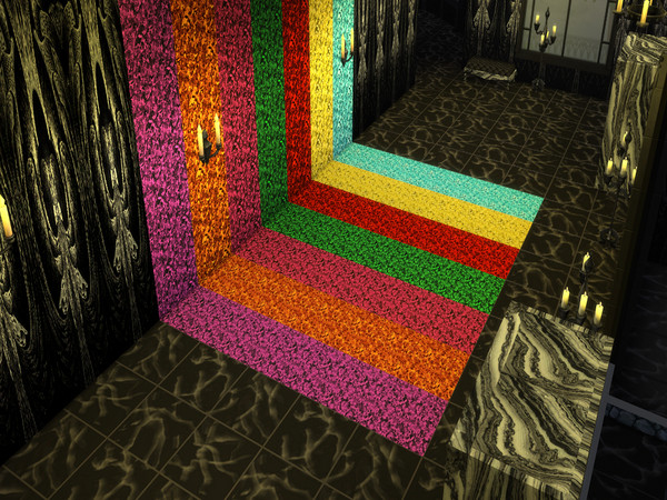 Sims 4 — Marble Madness 2 Flooring by Decaysha — 7 seamless marbled floors by Decaysha. The pattern was free online and