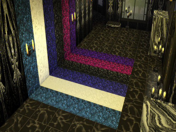 Sims 4 — Marvelous Marble 2 Flooring by Decaysha — 6 seamless marbled floors by Decaysha. The pattern was free online and