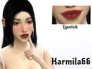 Sims 4 — Byeok Lipstick by Karmila66 — Basegame compatible 5 swatches