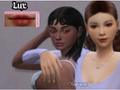 Sims 4 — Lux Lipstick  by Shyvane — Lux Lipstick: -five colors -compatible base game 