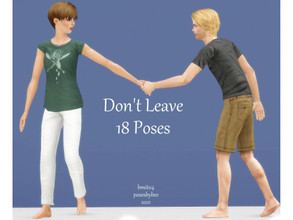 Sims 3 — Dont Leave - Adults by jessesue2 — In this set, he doesn't want her to leave. She is surprised and even annoyed