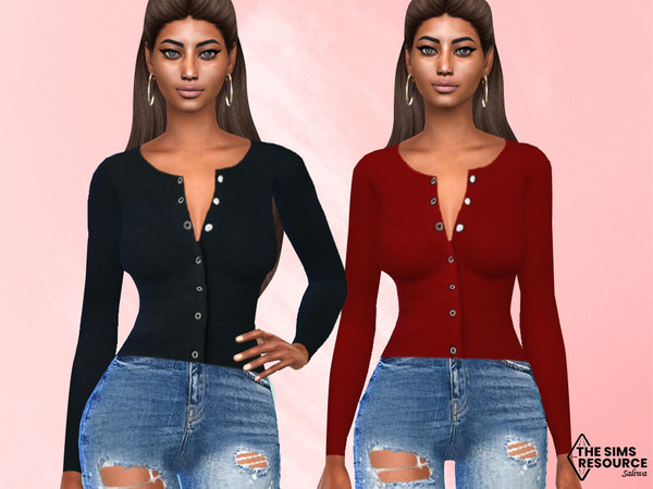 The Sims Resource - Long Sleeve Fall Cardigans