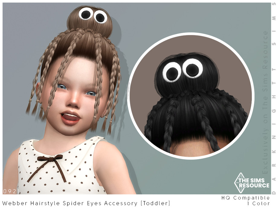 The Sims Resource | Webber-Spider Eyes Accessory [Toddler]