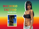 Sims 4 — Michiko Tattoo by Samijla — MIchiko's tattoo from the anime Michiko and Hatchin