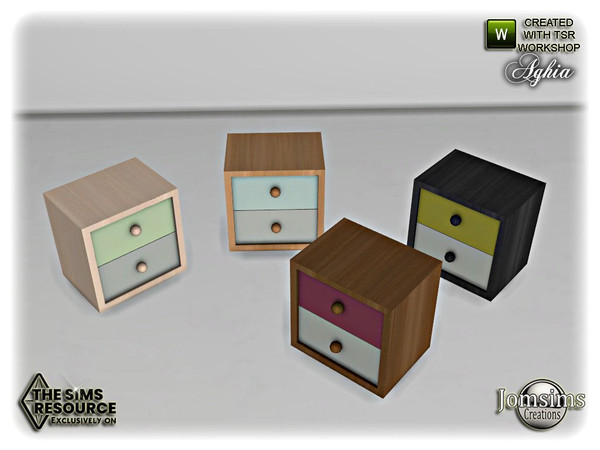 Sims 4 —  aghia deco box for table by jomsims —  aghia deco box for table